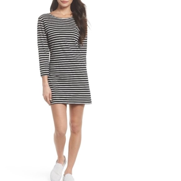 knot sisters Dresses & Skirts - Knot Sisters Costa Stripe T-shirt Dress